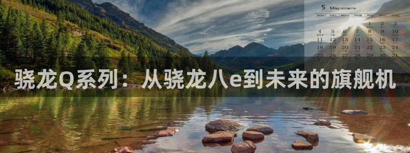 澳客app客户端：骁龙Q系列：从骁龙八e到未来的旗舰机