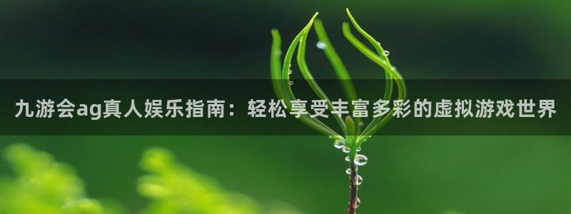 澳客网世界杯：九游会ag真人娱乐指南：轻松享受丰富多彩的虚拟游戏世界