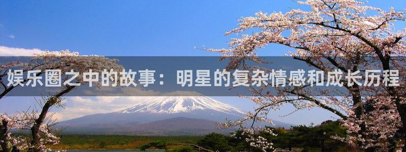 澳客网比分网：娱乐圈之中的故事：明星的复杂情感和成长历程